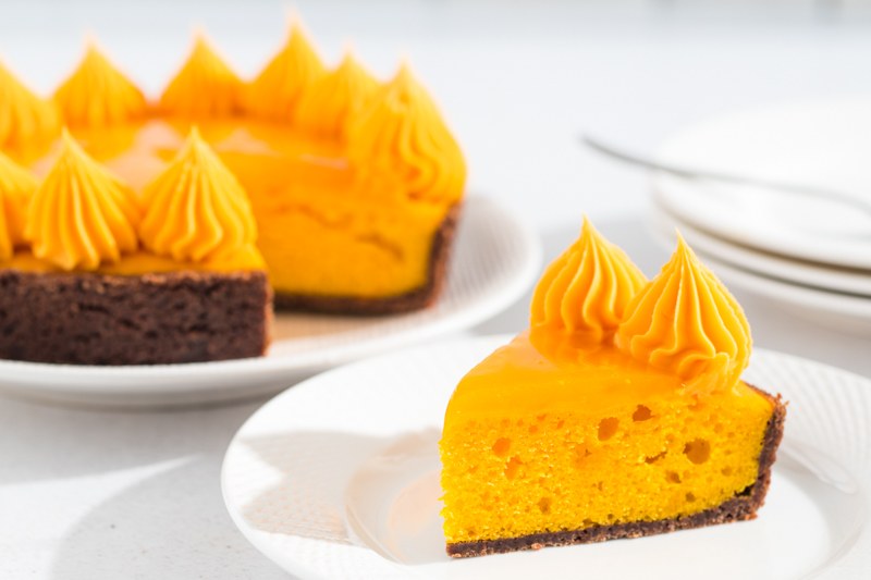 Taart van Goud met Fantasy Orange Cake