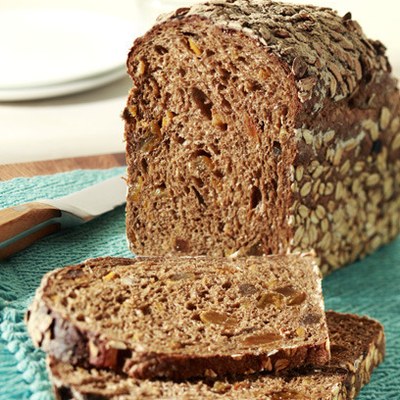 Tarwe-Haver Vruchtenbroodje Bruin