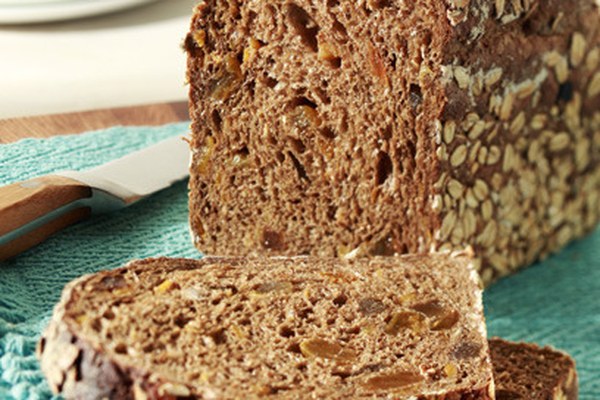 Tarwe-Haver Vruchtenbroodje Bruin