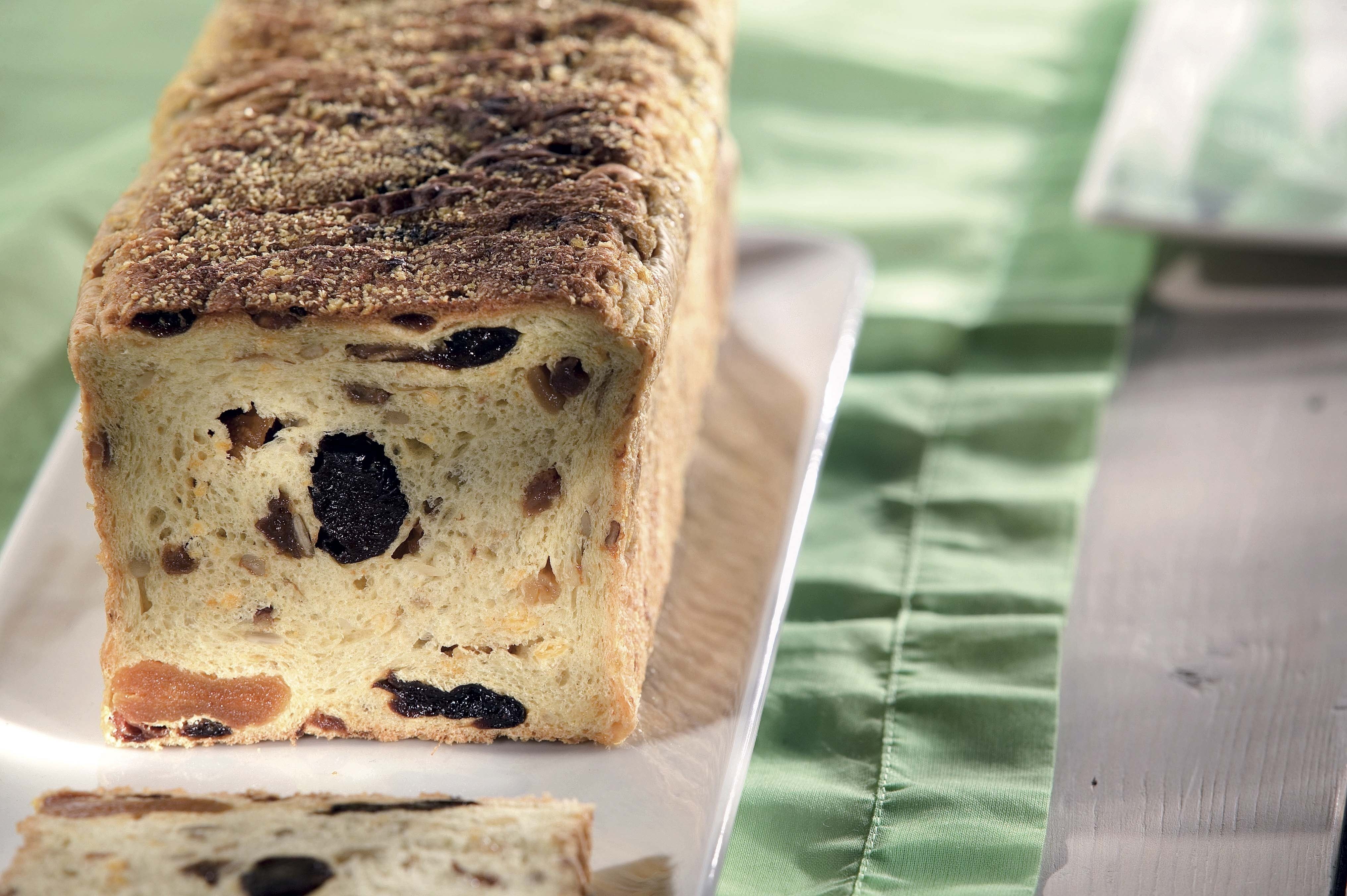 Tarwe-Maïs Fruitbroodje Wit met Fiesta Panovite Mais