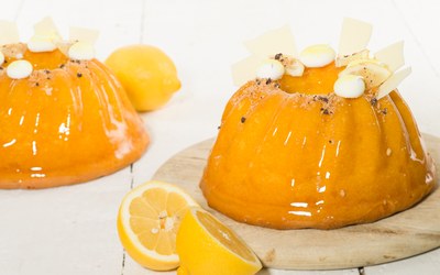 Tulband met Fantasy Lemon Cake
