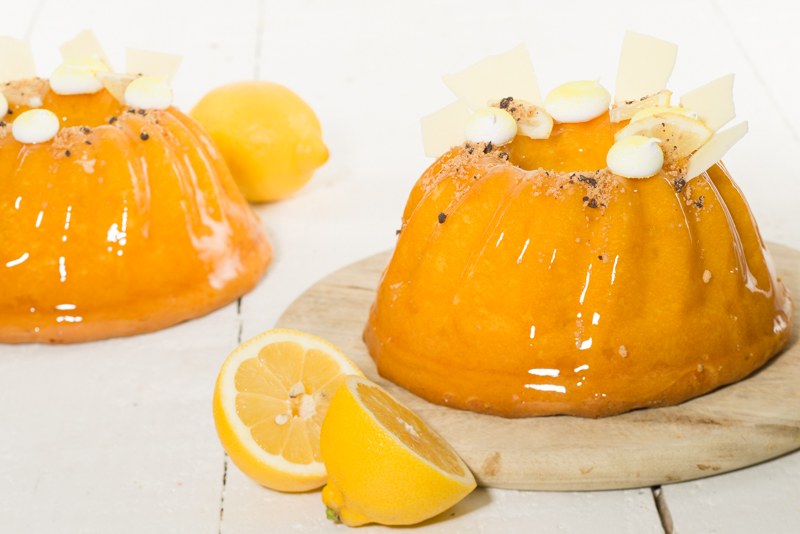 Tulband met Fantasy Lemon Cake