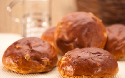 Vruchtenbollen Wit Tarwe met Parade Oliebol Citrus