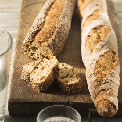 Wit stokbrood met spelt