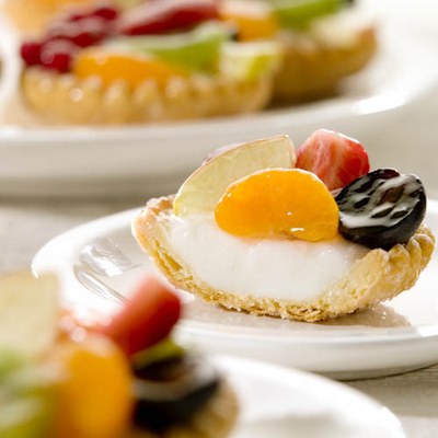 Yoghurt vruchtenschelpen